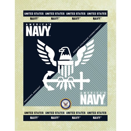 United States Navy 15 X 20 Canvas Wall Art